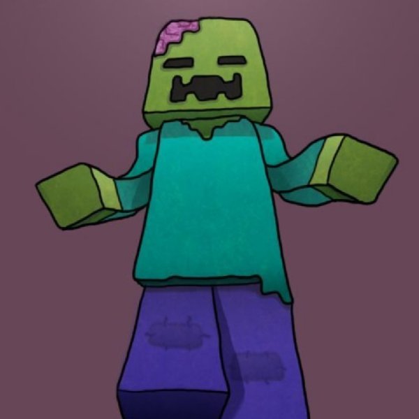 Minecraft зомби