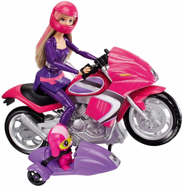 Мотоцикл Mattel Barbie