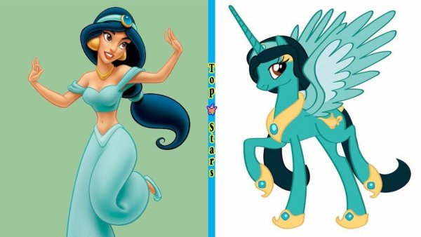 Принцессы Дисней my little Pony