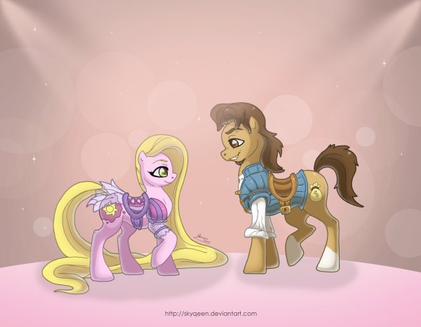 Принцессы Дисней my little Pony