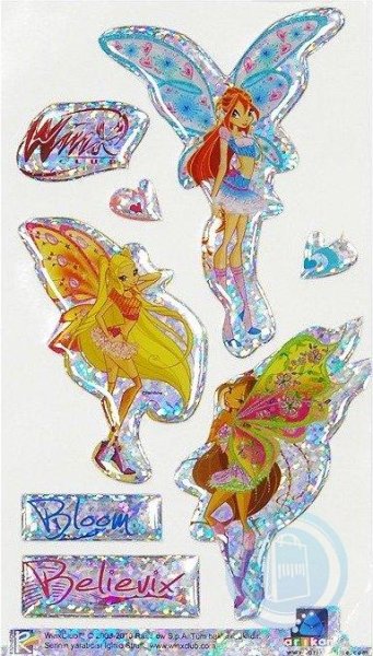 Наклейки Winx (9х16)