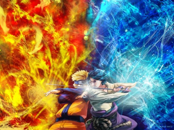 Naruto vs Sasuke