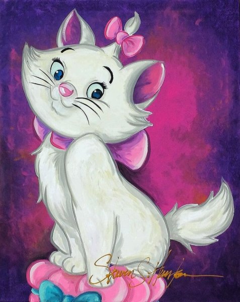 Кошечка Мари арт