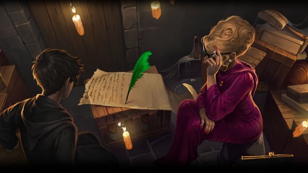 Гарри Поттер Рита Скитер арт