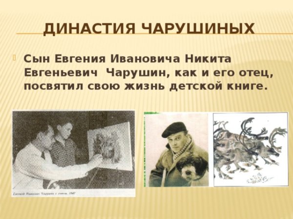 Чарушин Никита Евгеньевич художник