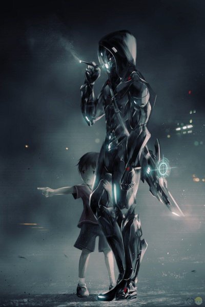 Cyberpunk броня ассасин убийца