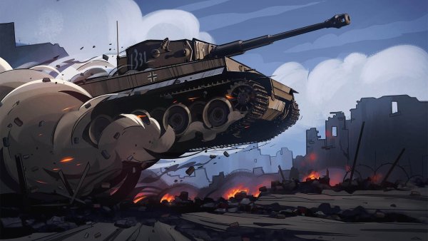 Аниме танк ворлд оф тэнкс