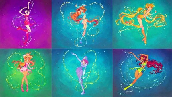 Трансформация Fanmade Magic Winx