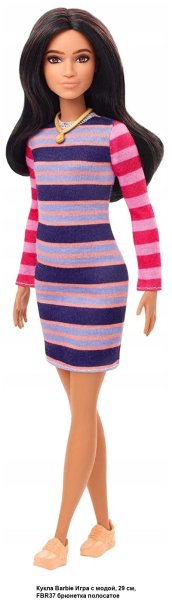 Кукла Barbie игра с модой, 29 см, fbr37