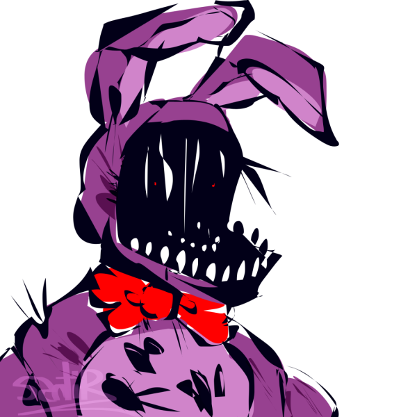 Withered Бонни арт
