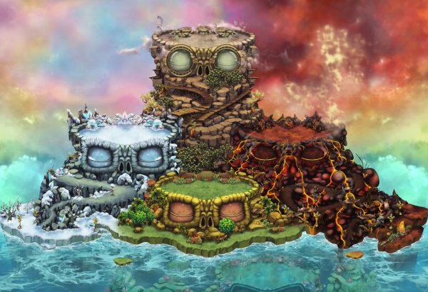 Остров магии my singing Monsters