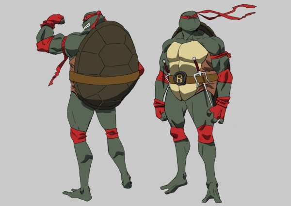 Рафаэль (TMNT) 2003 арт