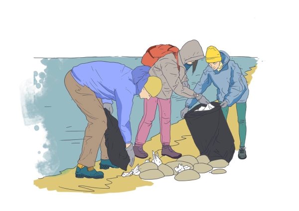 Волонтеры рисунок
