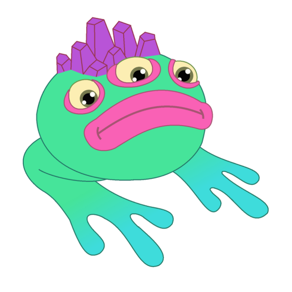 Монстры my singing Monster Лягашка