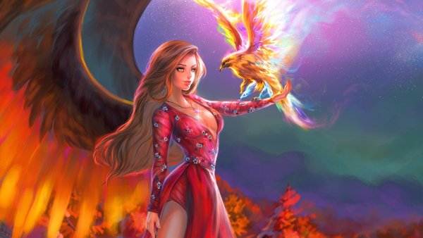 Dota 2 Лина Феникс