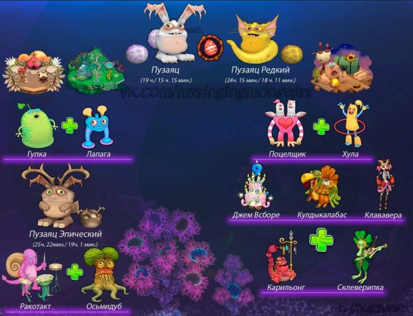 Пузаяц my singing Monsters