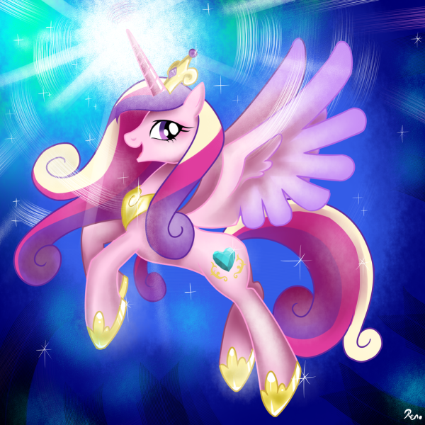 My little Pony принцесса Каденс аниме
