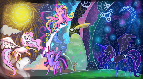 My little Pony аликорны