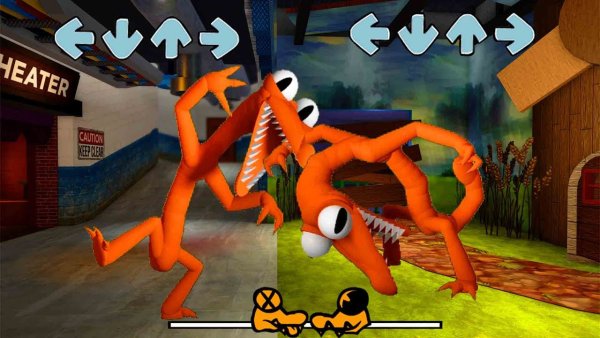 Orange Rainbow friends