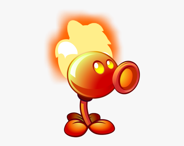 Fire Peashooter PVZ 2
