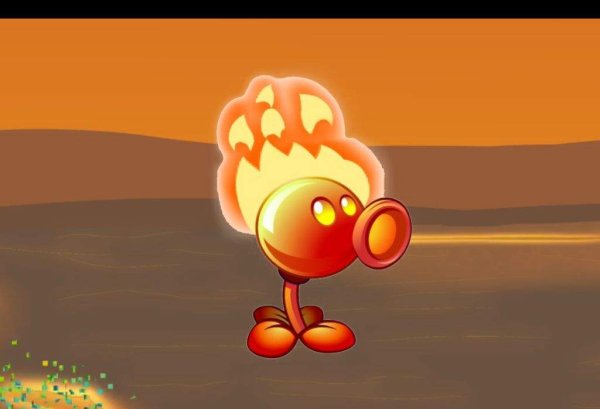 PVZ 2 Огненный Горохострел