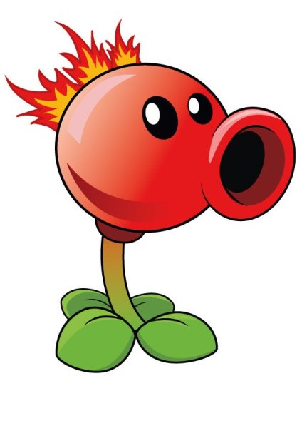 PVZ 2 Огненный Горохострел