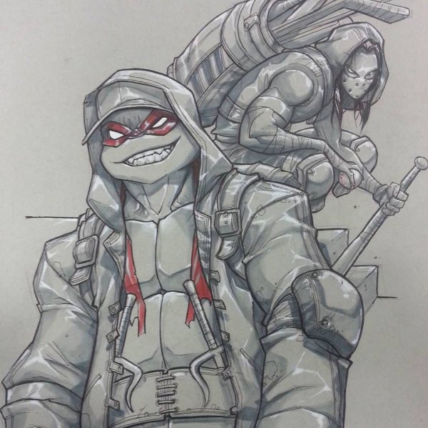 Рафаэль TMNT 2007 арт
