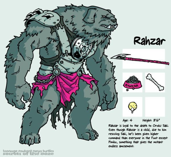 Rahzar TMNT Art