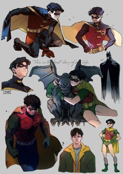 DC Джейсон Тодд и Робин
