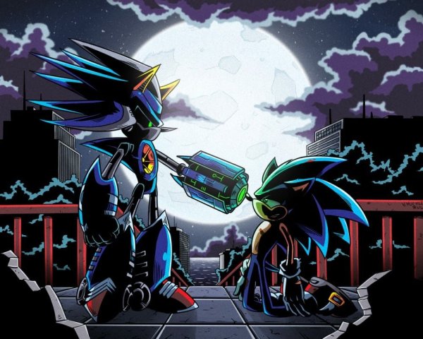 Shadow vs Metal Sonic