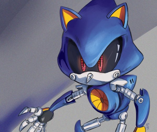Metal Sonic арт