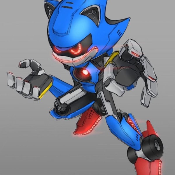 Metal Sonic Kai Sonic
