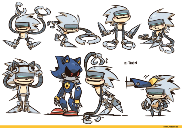 Metal Sonic комиксы