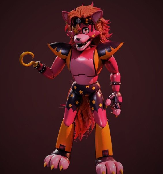 Glam Rock Foxy FNAF