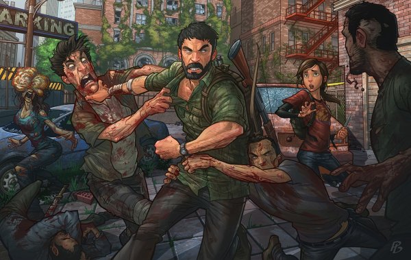 The last of us Джоэл арт