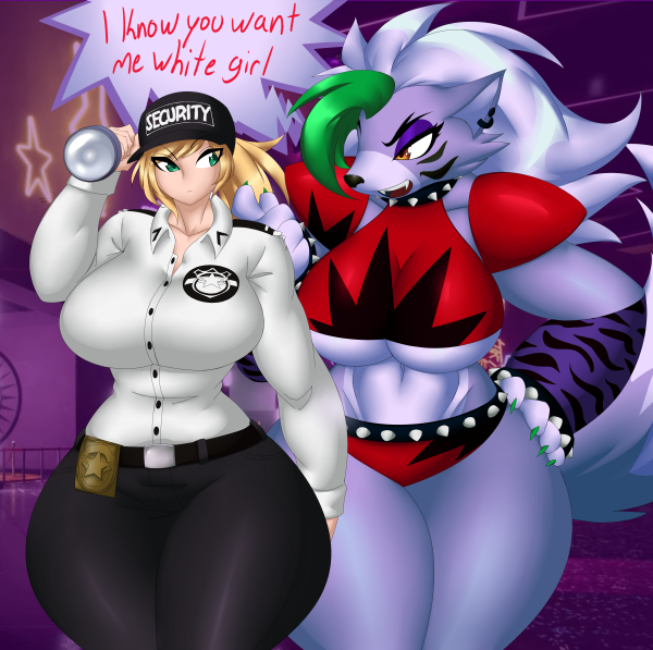 FNAF Роксана волк Rule 34