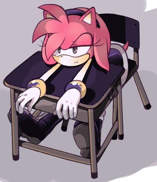 The Hedgehog Эми Роуз арт