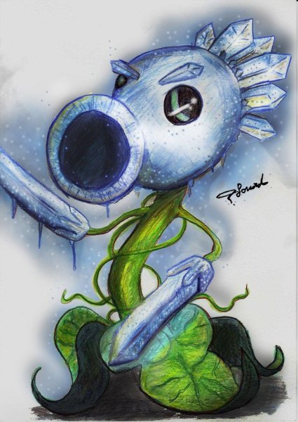 Ice Peashooter PVZ 2