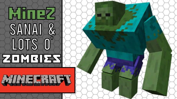 Minecraft зомби МУТАНТ