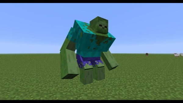 Minecraft зомби МУТАНТ