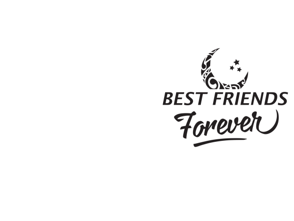 Best friends надпись