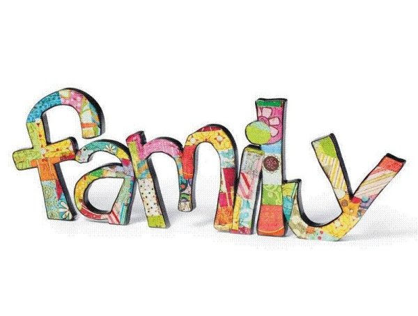 Family надпись