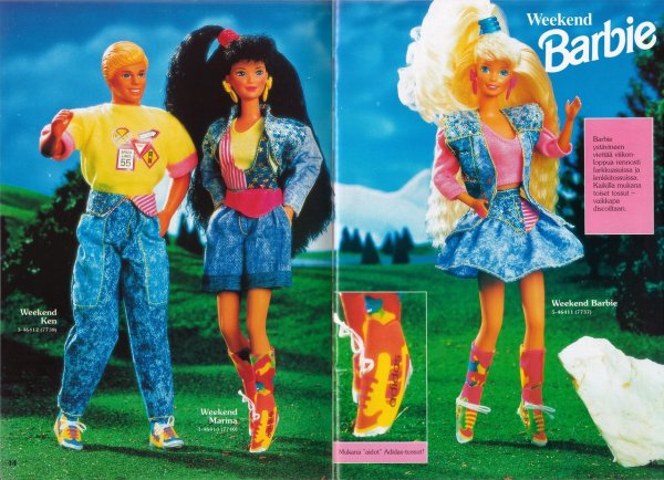 Кукла Барби 1990-1998