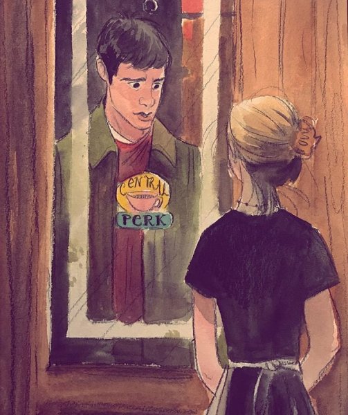 Френдс сериал арт