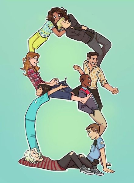 Френдс сериал арт