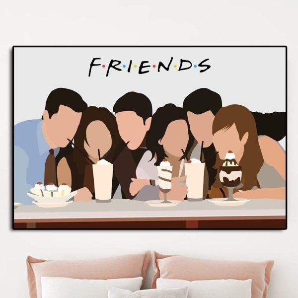 Сериал друзья рисунки