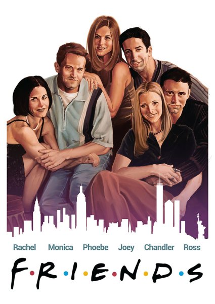 Друзья сериал Постер