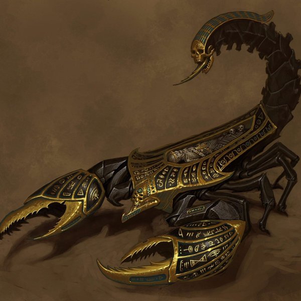 Арты скорпион монстр (45 фото)