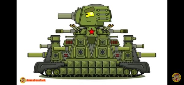 Танк кв-44 мультик про танки