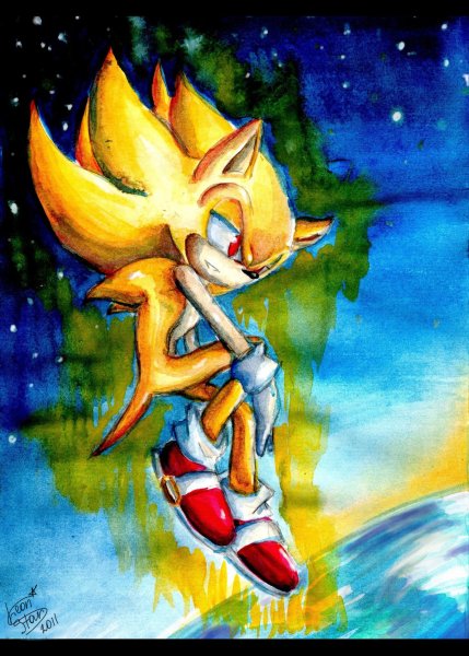Sonic x super Sonic